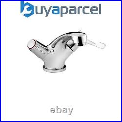 Bristan VAL2 BAS C CD Lever Mono Basin Mixer With Pop Up Waste with Ceramic Disc
