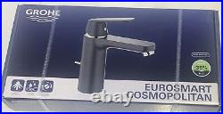 GROHE Eurosmart Cosmopolitan Basin Mixer Tap Midnight Black (23325KW0)