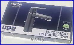 GROHE Eurosmart Cosmopolitan Basin Mixer Tap Midnight Black (23325KW0)