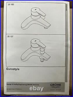 Grohe Eurostyle Deck Mounted Single Lever Bath Filler 25100000, Online @ £154