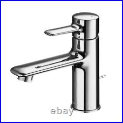 TOTO Single Lever Basin Mixer with Pop Up Waste, Chrome Finish VLB31